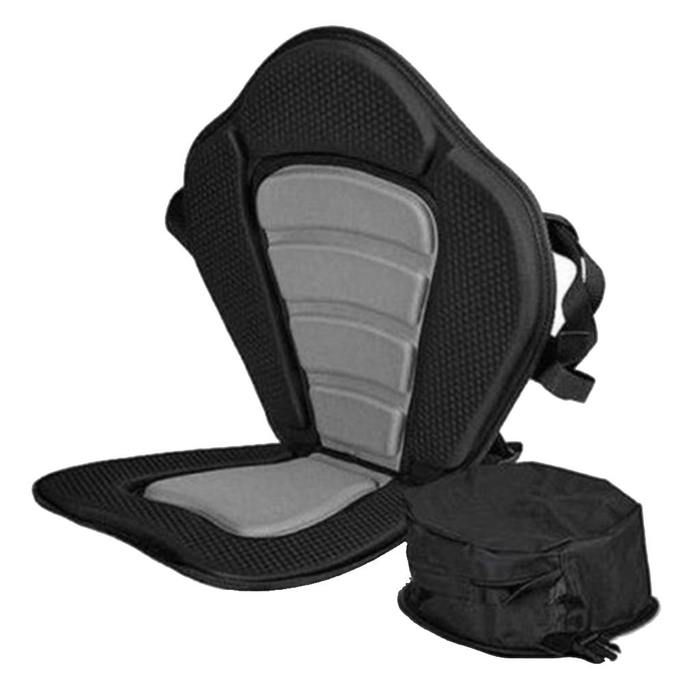 HiMISS Verstellbare, Gepolsterte Kajak Sitz mit Lagerung Tasche Kanu Rückenlehne Treiben Kissen Kajak Sitz neopren 600D polyester: Default Title