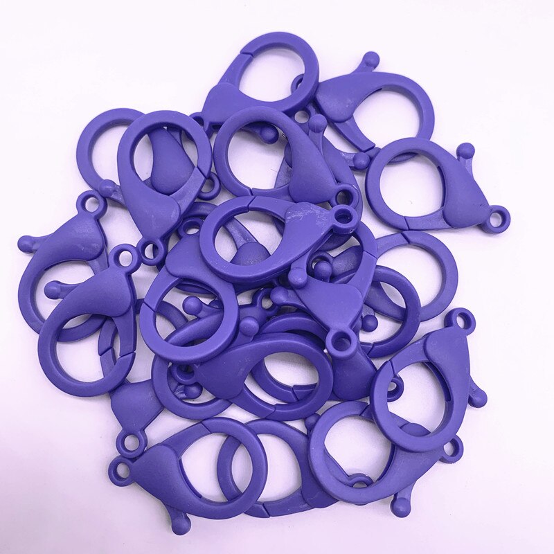 10 sztuk/partia 35*20mm cukierkowe kolory Lobster klamrami haki breloczek słodkie breloki dla DIY Charms brelok two...: 07