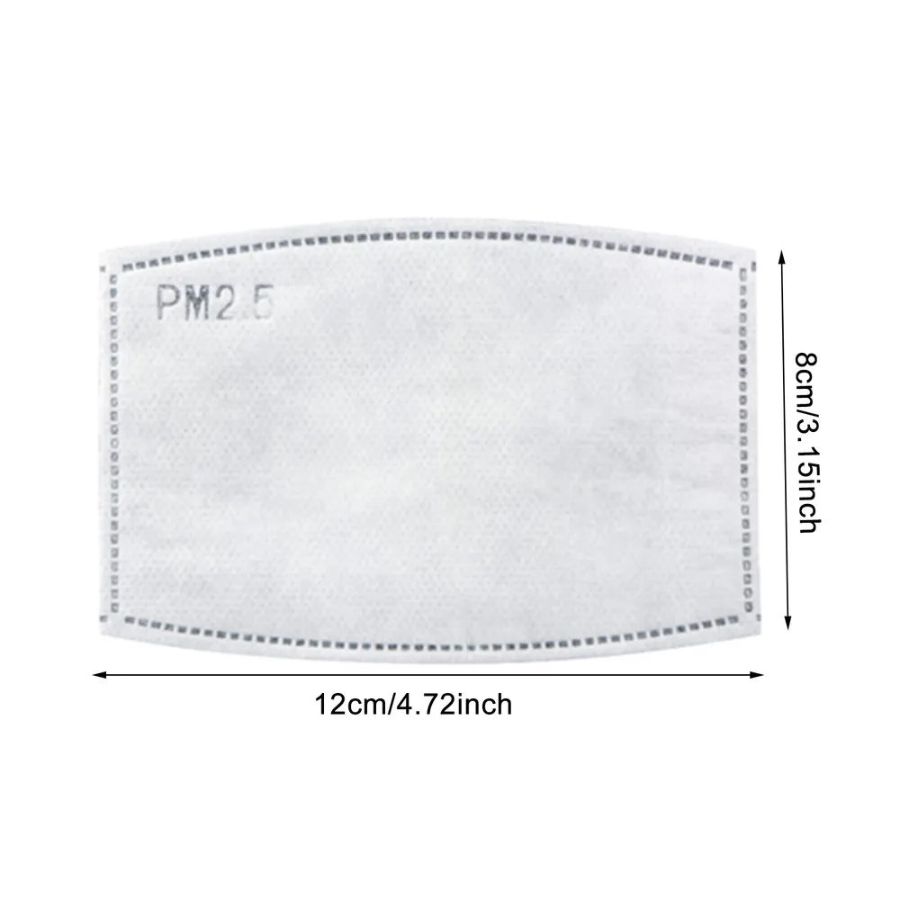 Herbruikbare wasbare gezichtsmaskers met 10 vervangbare pm2.5-filter Mondstof Winddicht katoenen ventielmasker met brilmasker