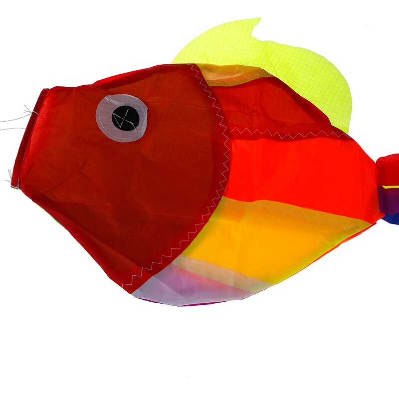 Rainbow Fish Kite Windsock Outdoor Garden Decor Kids Line Laundry Kids Toys