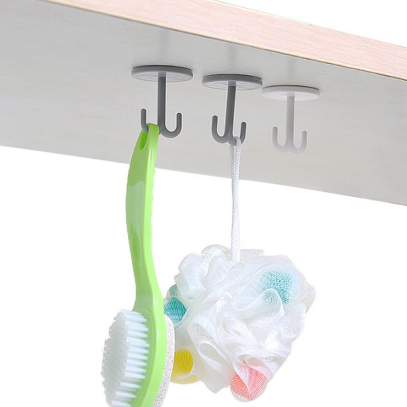 1/3/5 x Sterke Lijm Stickers Muur Haken Hanger Voor Keuken Wasruimte