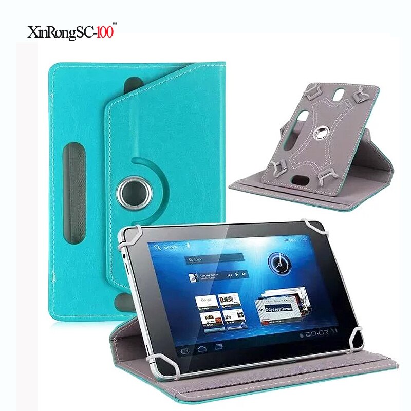 Voor asus memo pad fhd 10 me302kl lte /me302c 10.1 inch 360 graden draaibare universele tablet pu leren hoes