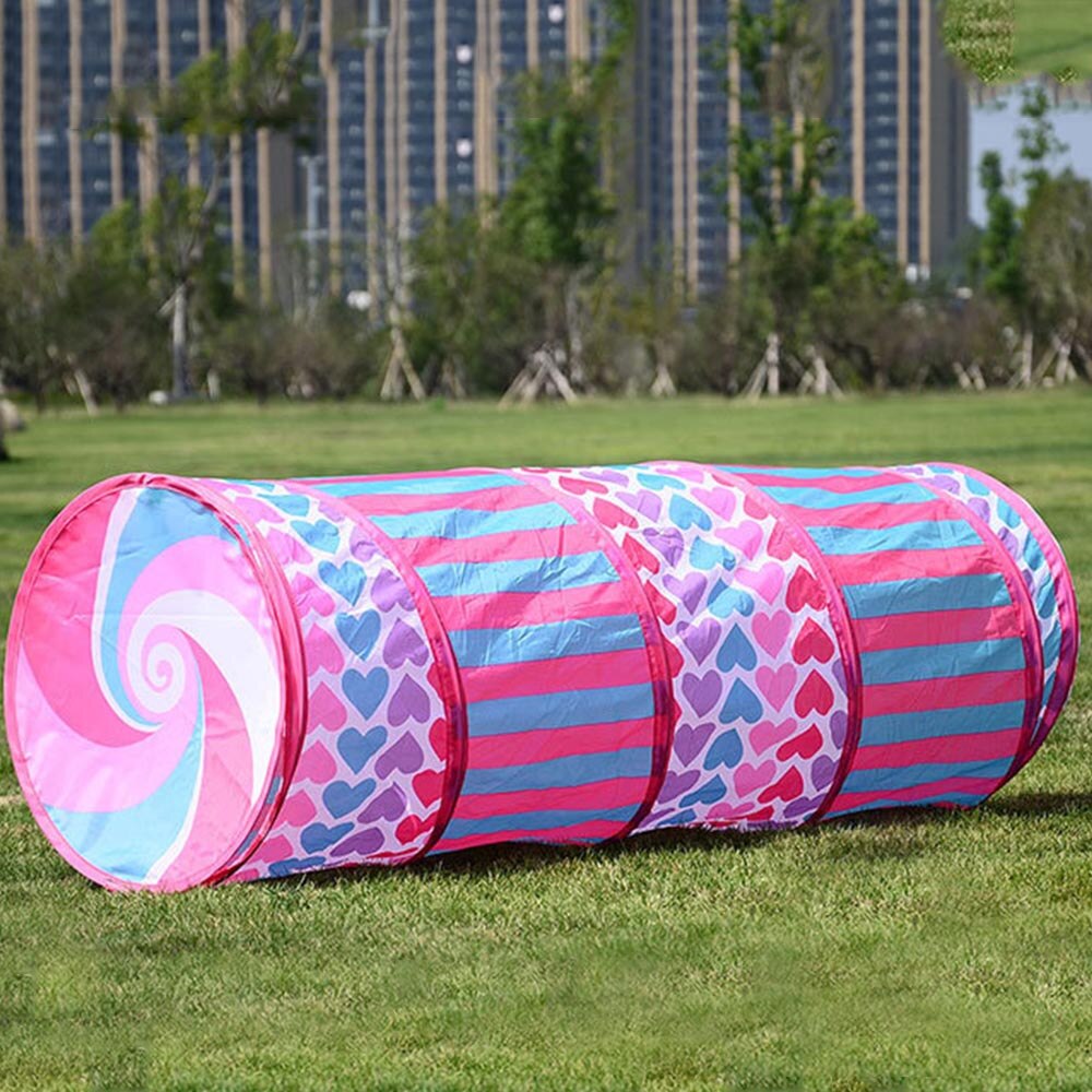 Bambini tunnel bambini giocare a tenda Giocattolo Tende tunnel Tenda Casa Del bambino Tenda Pieghevole Giocare tutto'aperto tunnel strisciare per il regalo del bambino