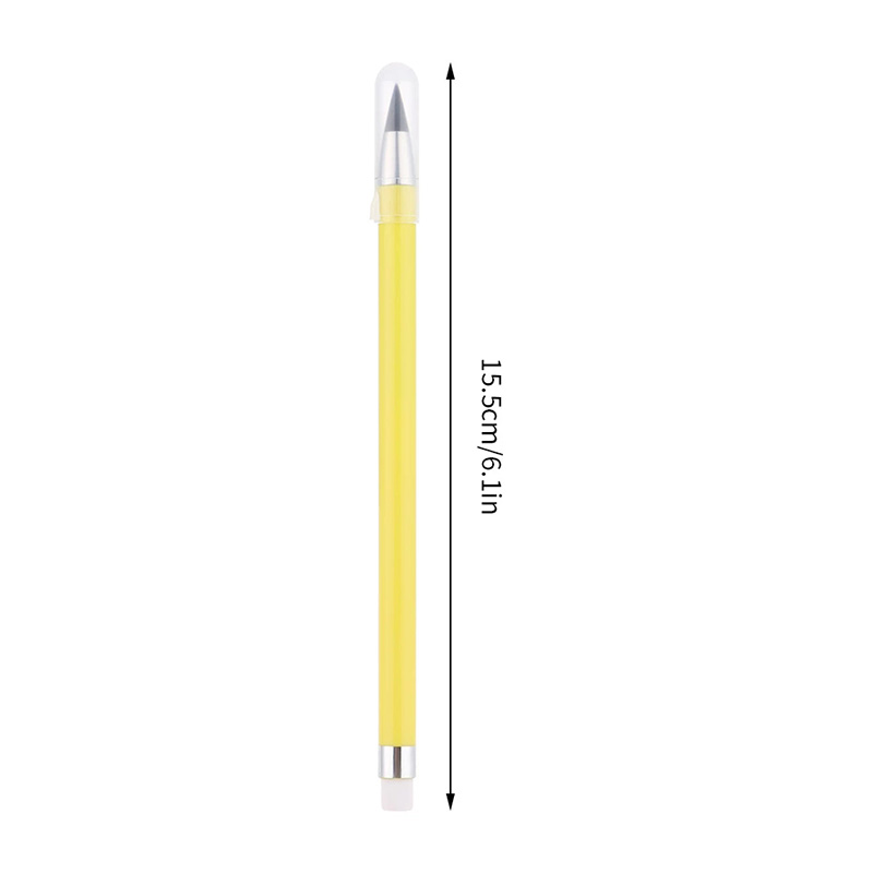 6 unids/set lápiz sin tinta escritura ilimitada sin tinta HB pluma herramienta de pintura para bocetos escuela suministros de oficina para papelería para niños