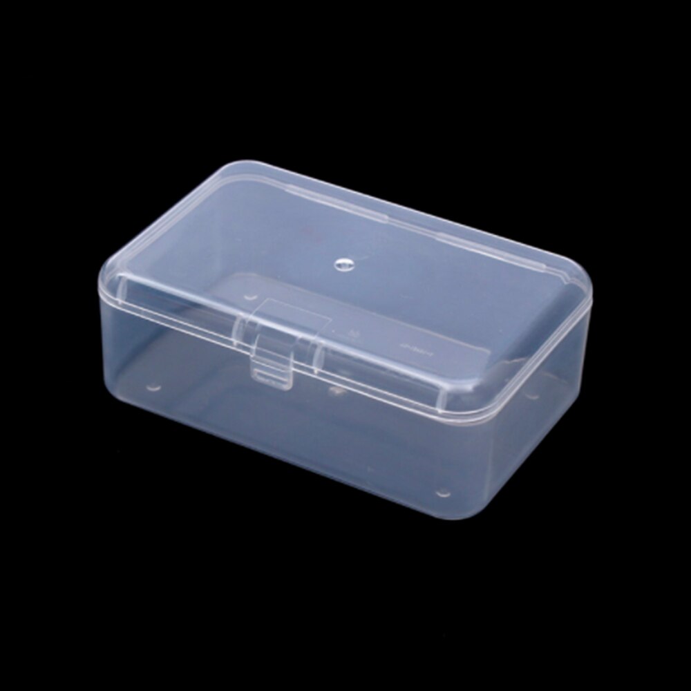 1Pcs Transparent Mask Storage Box Collection Container Case With Lid Memory Card Cases Coin Jewelry Organizer Boxes: 1pcs B