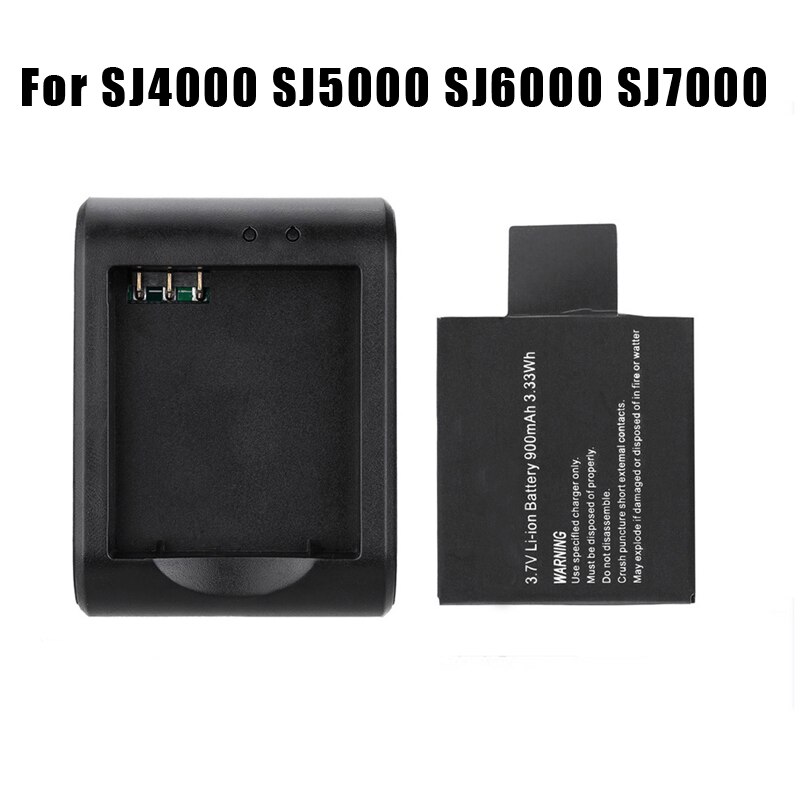 EKEN Batterij (PG1050 Batterijen) + Dual USB Oplader Voor SJCAM SJ4000 sj8000 sj9000 H9 H9R H8 H8R H8PRO SOOCOO C30 Sport Camera