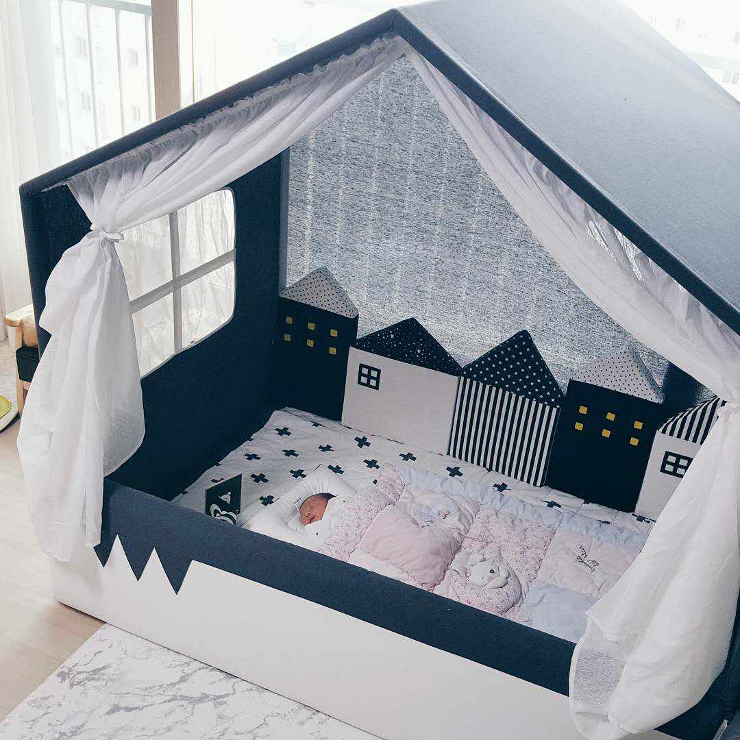 Baby Bett Stoßstange Neugeborenen Baumwolle Wenig Haus Krippe Schutz Kissen Baby Cot Kissen Stoßstange Sicherheit Zaun Bettwäsche Room Decor