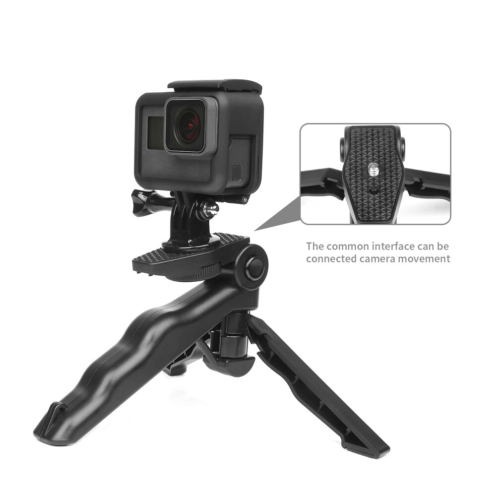 Mini Tripod Universal Hand Grip Tabletop Selfie Stick Stabilizer Camera Stand for Canon Sony Nikon Gopro Photography for Phone