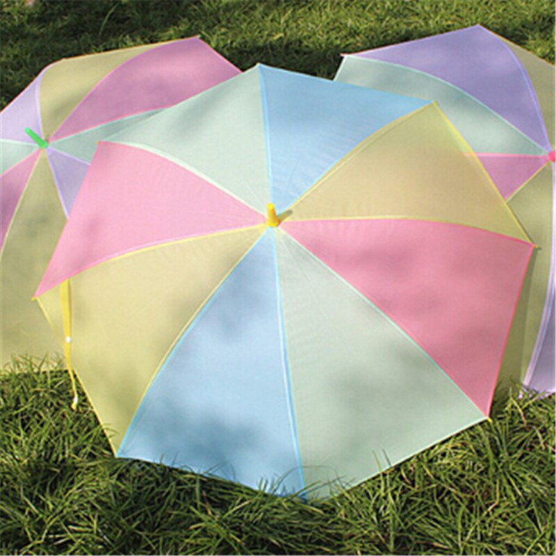 Yuhu Parapluie Licorne Pour Fille | Parapluie Coloré Avec Motif Arc-en