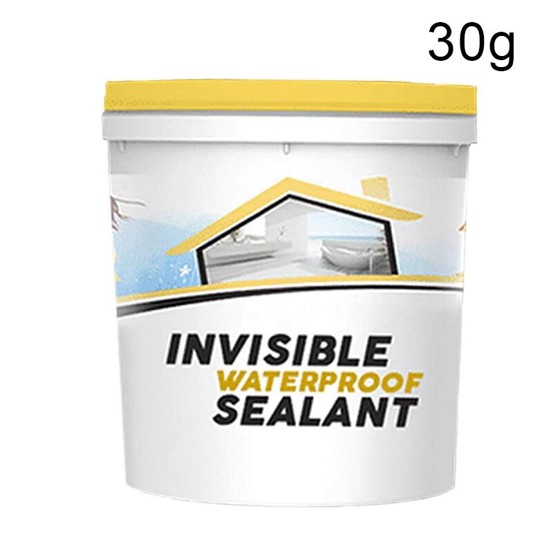 Mastic étanche Invisible colle d'étanchéité transparente pour céramique porcelaine bois plastique cuir 1.1/1.8/3.5 Oz