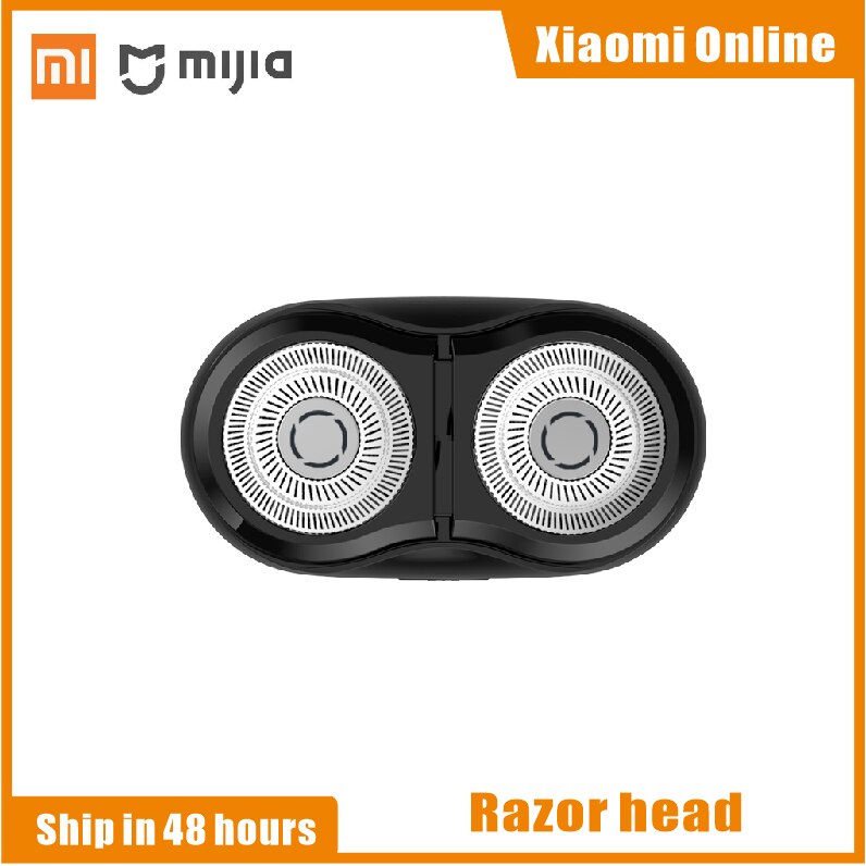 Original Xiaomi Mijia S100 Electric Shaver 2 Floating Head Portable Waterproof Razor Shavers USB Rechargeable Steel Mens: Razor Head