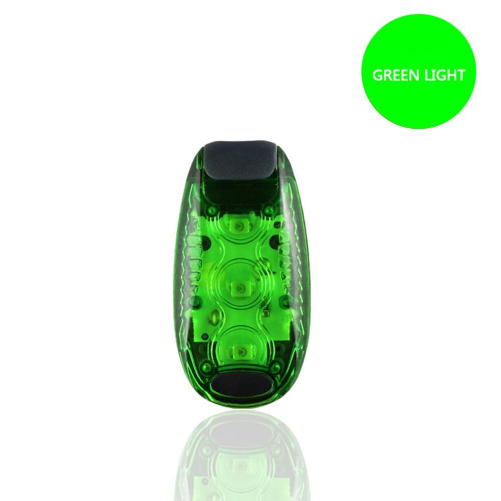 Night Bicycle LED Safety Light Backpack Hightlights for Runners Dogs Bike Walking Waterproof Portable Safety Warning Lights: Green