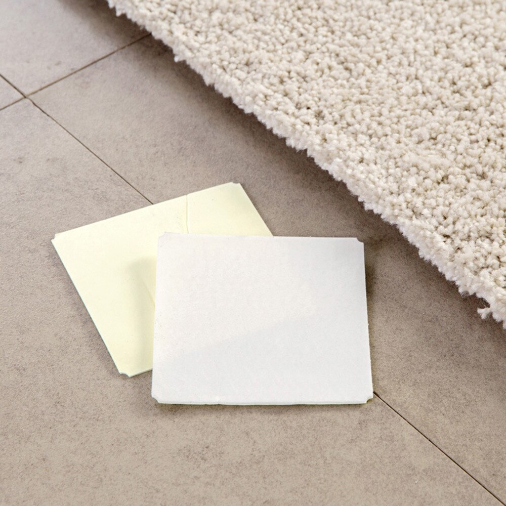 4 X Carpet Pad Double-sided adhesive Stcker An-ti Slip Mat Pads An-ti Slip Corners Gripper Stopper Bath Rug Mat
