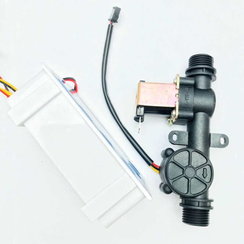 US211M Dosage Controller Flow Reader and USN-HS21TX Integrated Hall Effect Water Flow Sensor with Solenoid Valve