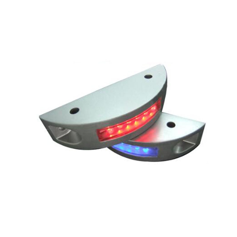 2pcs/pack SolarLED Truck Traffic Solar Road Light , Solar Road Marker, Solar Cat Eyes