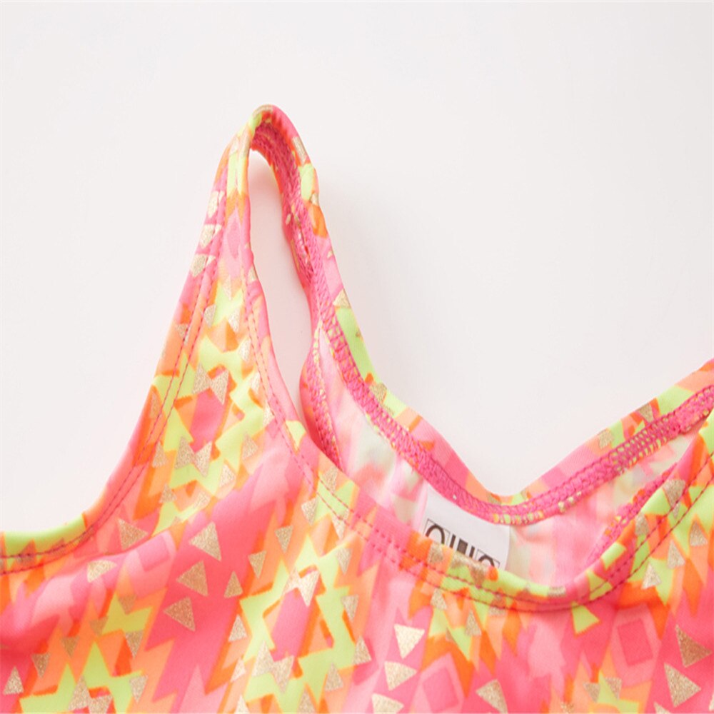 Girl's Cross Straps Two Piece Tankini Swimsuit купальник For Girls Two piece Swimsuit Kids Girls BIKINI Set Bathing suit