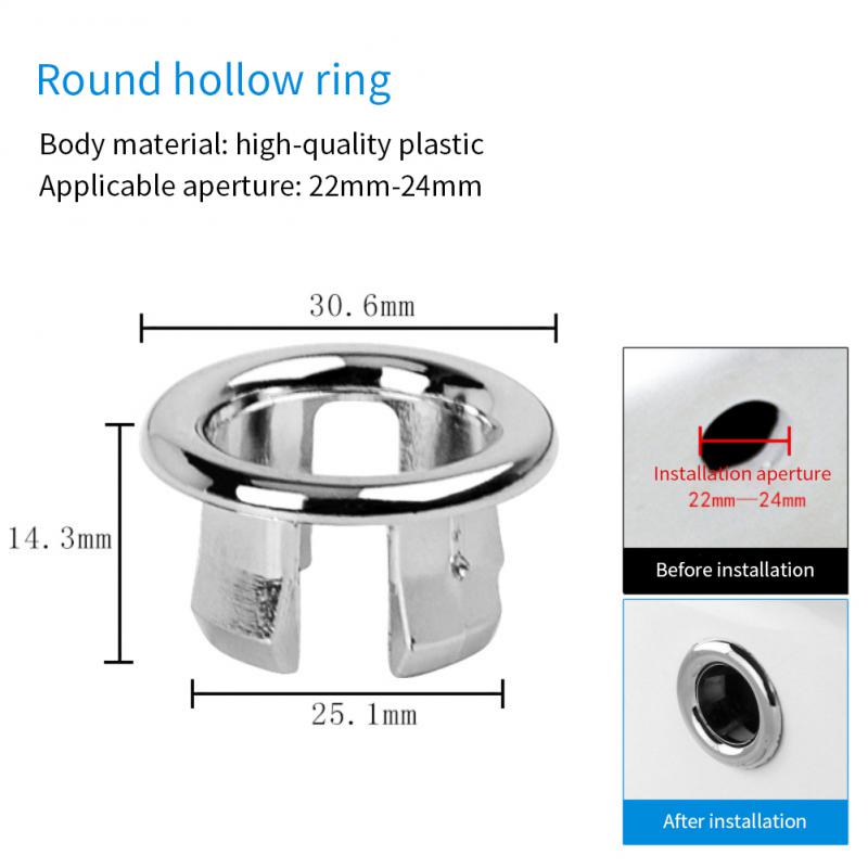 Wastafel Overloop Trim Ring,ro Gat Ronde Wastafel Overloop Trim Ring,ro Gat Ronde