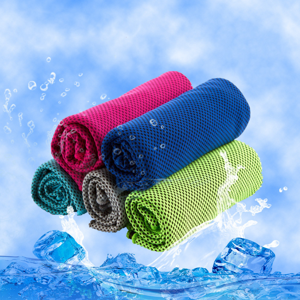 Microfiber Sport Handdoek Snelle Koeling Ice Gezicht Handdoek Sneldrogende Strand Handdoeken Zomer Blijvende Instant Chill Handdoeken Voor Fitness yoga