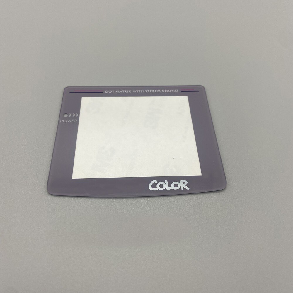 Lentille en verre de pour écran LCD IPS 2.6 pouces GBC, coque de maison découpée