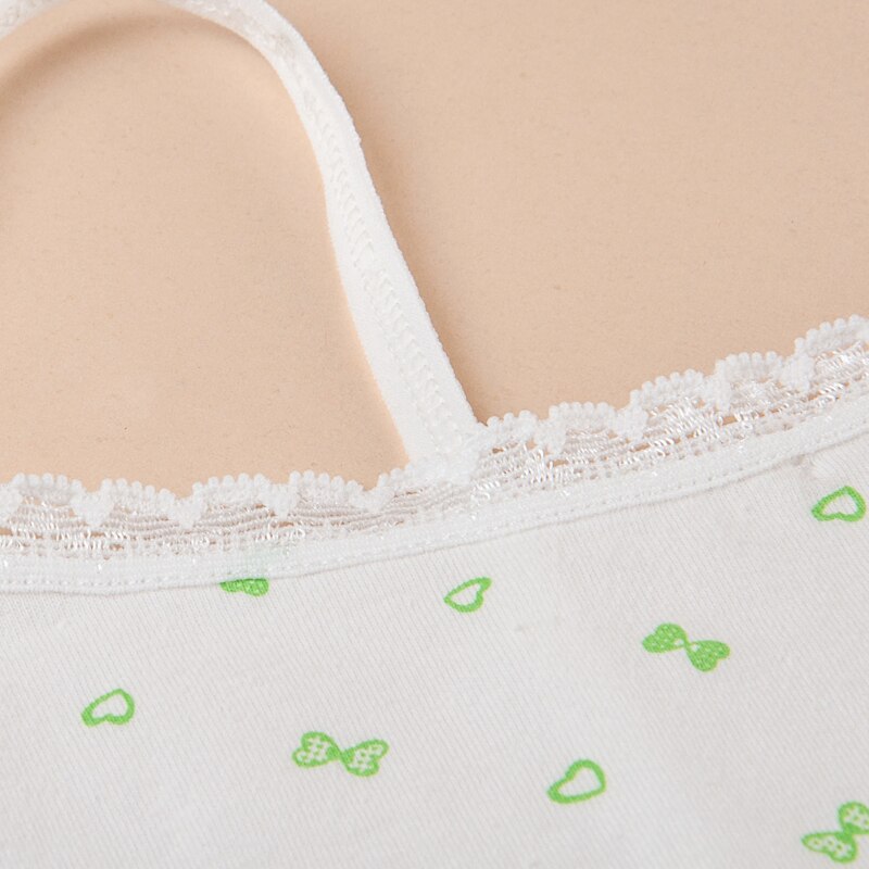 Summer Children's Clothes Girls Bras Sling Cotton Girls Training Bras For Girls Big Kids Girls Underwear Bra 3 Pieces/lot
