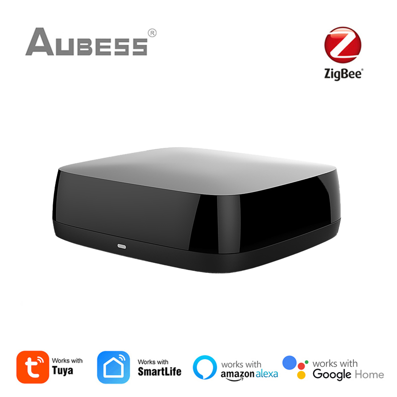 Tuya ZigBee IR Remote Control Universal Infrared Works With Smart Home Control for TV DVD AUD AC Voice Control Alexa Google Home