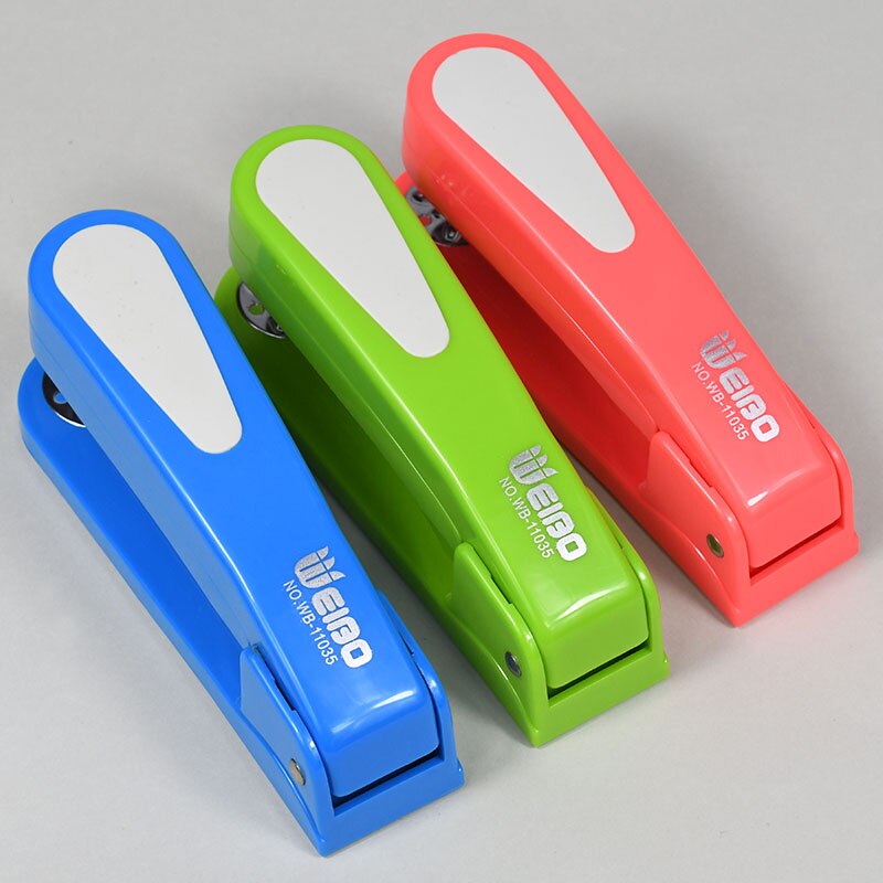 stapler rotated head user friendly fashionable stapler Binding 20 Pages Staples forPaper Binding School OfficeAccessories