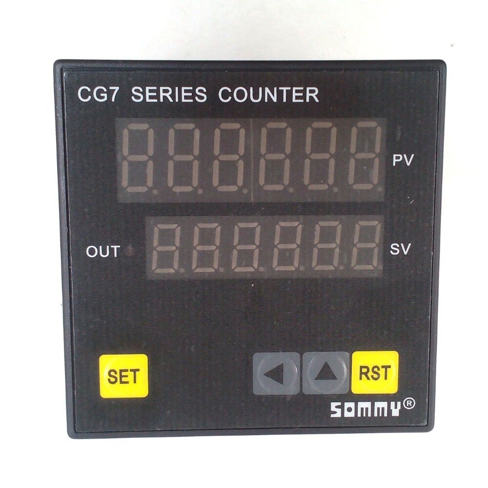 CG7-RB60 digital couters Multi-function Counter 6-digit counting relay output