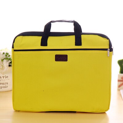 Große Kapazität Laptop Handtasche für Männer Frauen Reise Aktentasche Bussiness Notebook Tasche für 14 Zoll büro taschen für männer schulter tasche: Yellow