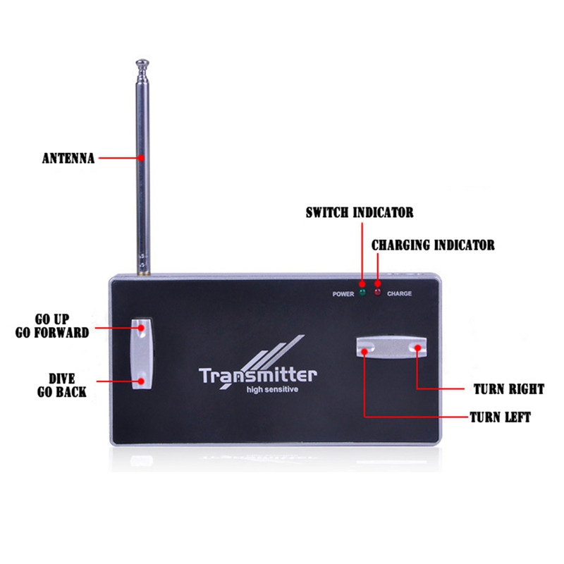 Mini Fernbedienung U-Boot Drahtlose Fernbedienung U-Boot Fernbedienung Stiefel Spielzeug Fernbedienung Unbemannte Rettungsboot Simulat