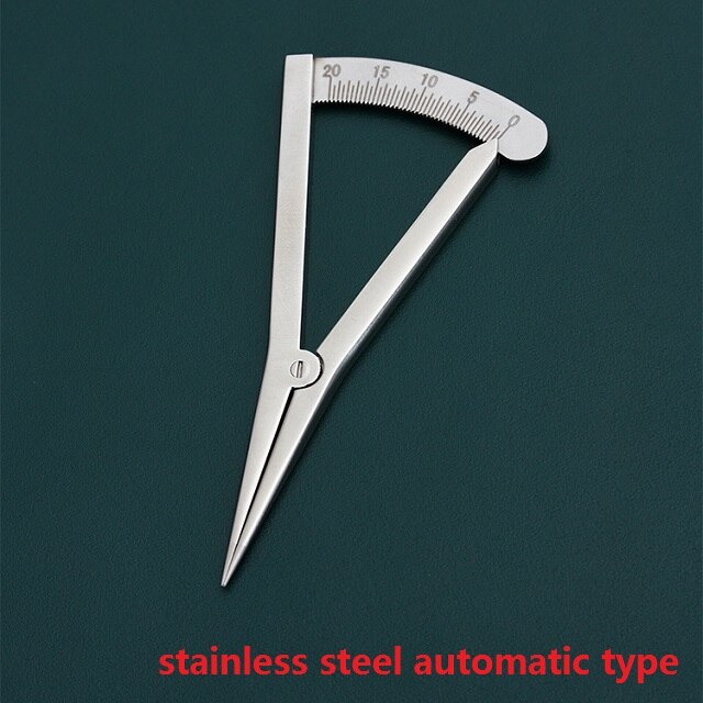 3.5 Inch Adjustable Marking Gauge Edge Press - Pitch Gauge DIY Leather Measuring Tools for Woodworking, Metalwork, Engineering: stainless steel auto