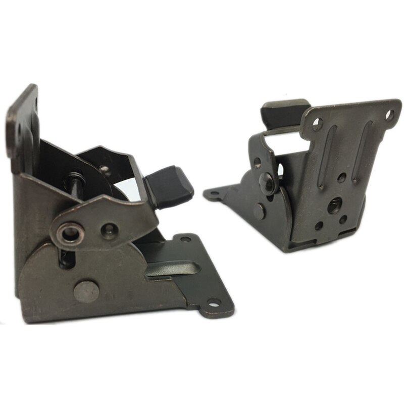 2Pcs 90 Degrees Self-Locking Folding Hinge Dining Table Lift Support Connection Cabinet Hinge Furniture Hardware Accessories