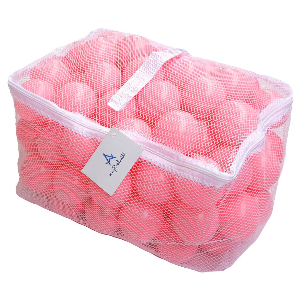 100pcs Formato Del Bambino di Colore Della Miscela di Plastica Pit Palle Safe Kids Pastello Multi Colorato Combinazione Misto Giocare A Palla Pacchetto Piscina morbido Giocattolo Regalo: 100pcs Pink