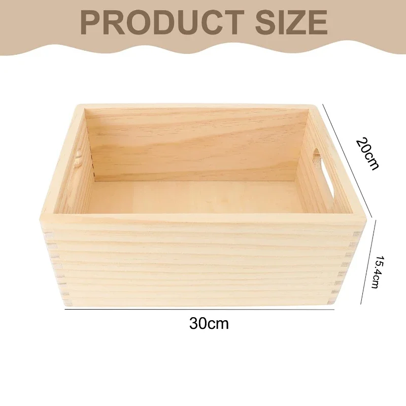 1 Pezzo Piccola Scatola in Legno, Organizzatore Cognitivo per Oggetti Vari, Giocattolo Educativo, Organizzatore per Gadget, Accessorio per Gioco di Ruolo in Legno: Default Title