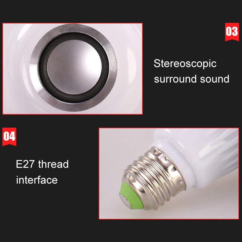 Draadloze Bluetooth Speaker Lamp Led Light Lamp Smart Muziek Spelen Met Afstandsbediening XOA88