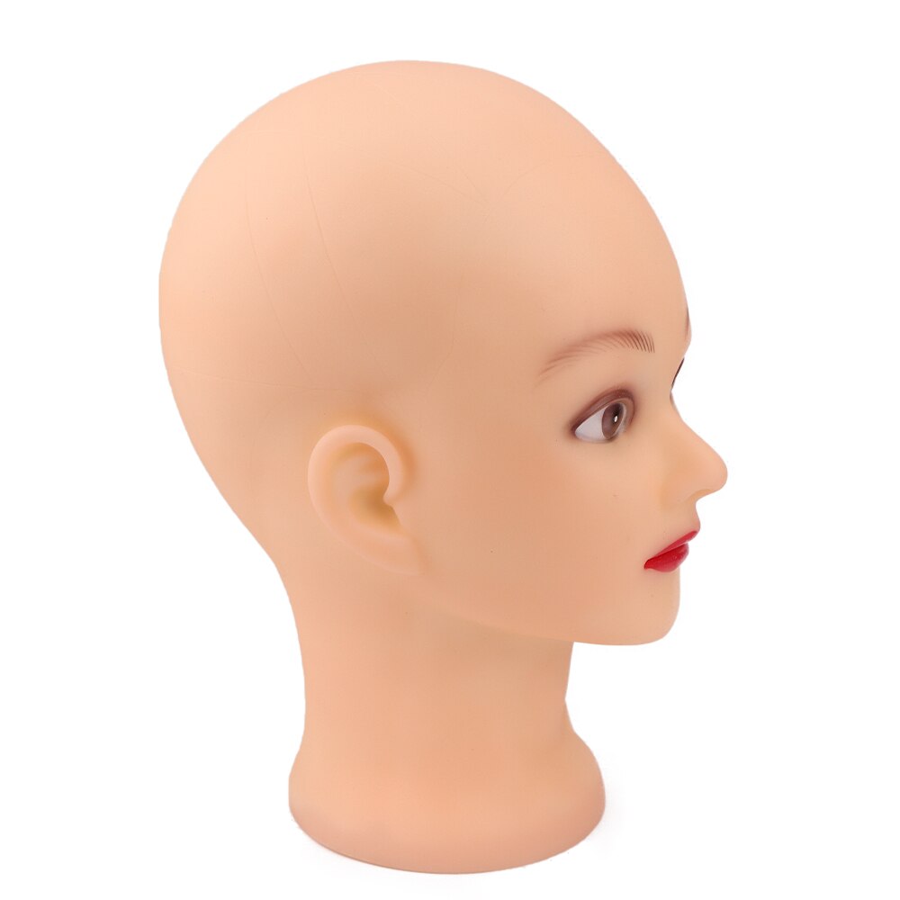 SaleProfessional Bald Mannequin Head With Stand Female Manikin Head For Wigs Hats Jewelry For Women Girls