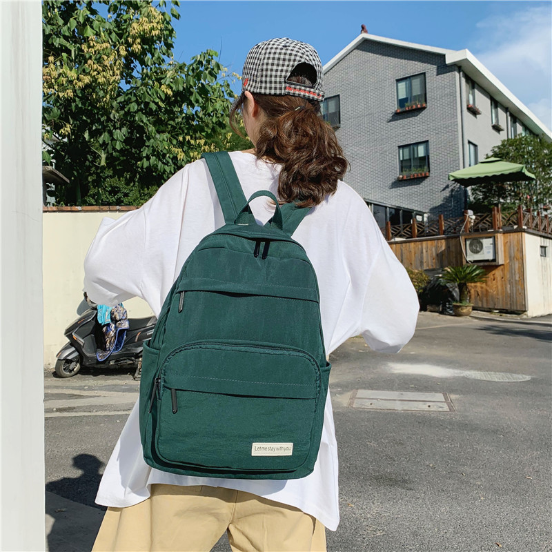 HOCODO nouvelles femmes sac à dos de en Nylon sac à bandoulière école sac à dos pour adolescentes sac de voyage femme loisirs sacs à dos