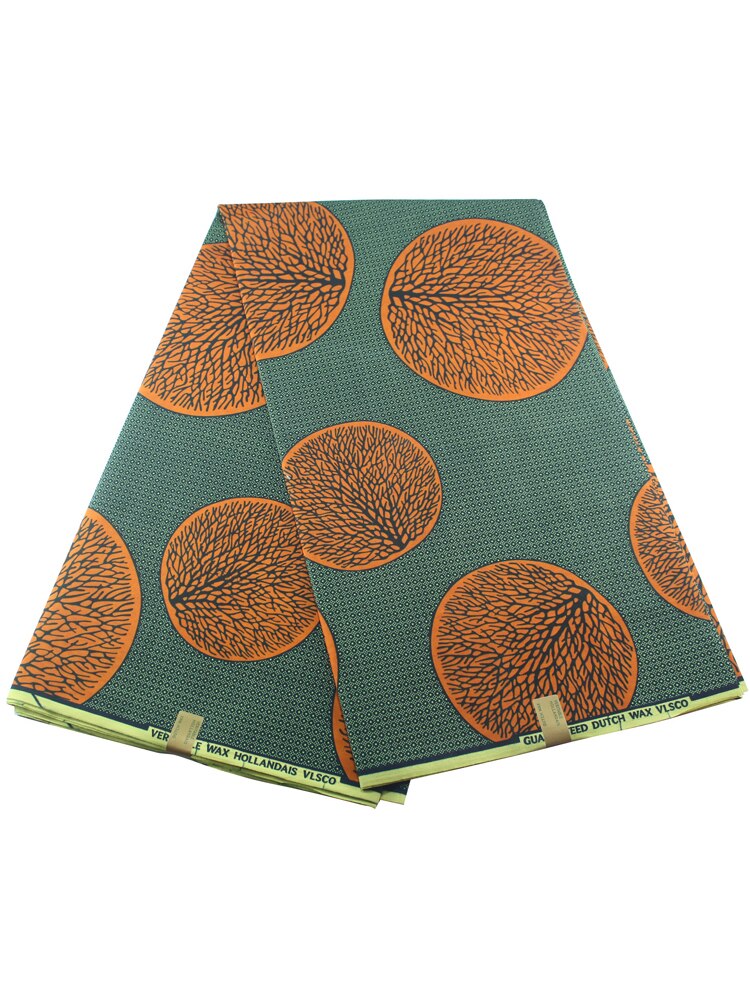 100% Cotton Ankara Textile African Wax Print Fabric Pagnes African Real Dutch Wax 6yard: Default Title