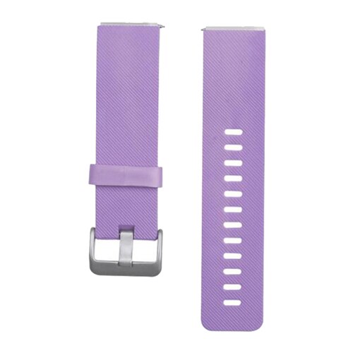 Silicone Rrubber Strap Watchband for Fitbit Blaze Band Replacment Wristband Belt for Correa Fitbit Blaze Bracelet Small Large: Light Purple / Small