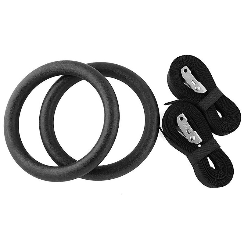 Pull Up Calisthenics Gymnastic Rings Kit Pull-Ups Ring Crossfit Training Home Fitness