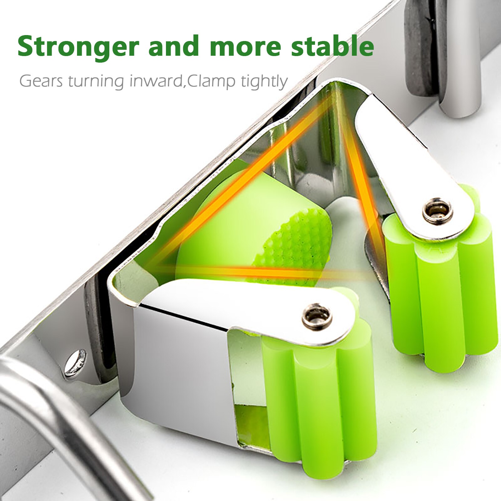 Bezem Houder Zware Praktische Clip Mop Organizer Wall Mount Haak Roestvrij Staal Opslag Ruimtebesparend Hanger Multifunctionele