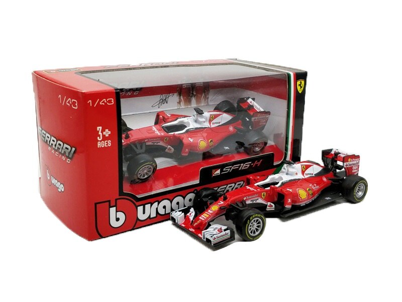 BBurago 1:43 F1 SF90 SF14T Nr7 Kimi Raikkonen SF15T Nr5 Sebastian Vettel F2012 #6 Felipe Massa Diecast Model Car: 2016 SF16T No7 Kimi