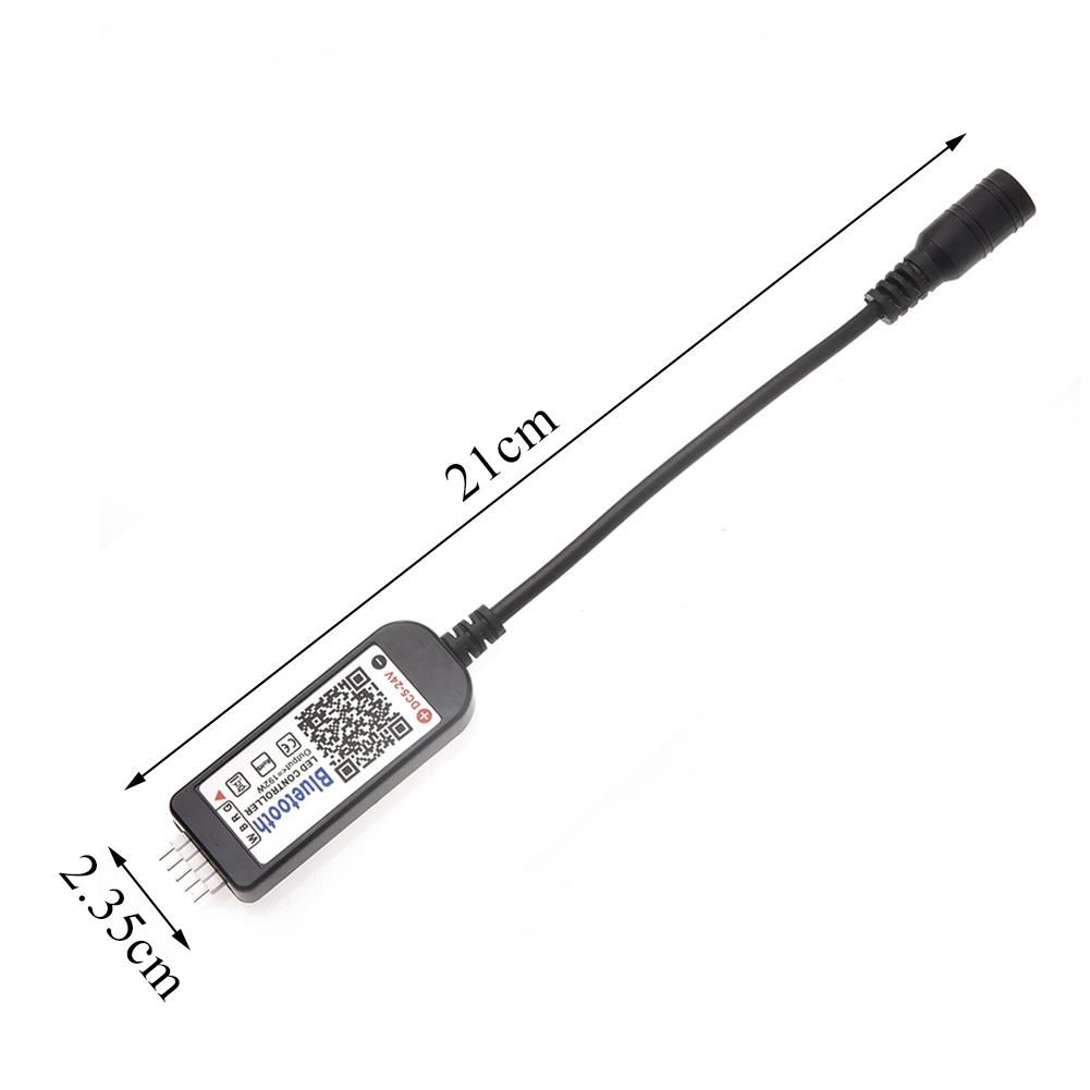 Wifi Mini RGB Bluetooth Controller DC 5V 12V 24V Mini Music Lighting Controller Light Strip Controller For RGB RGBW LED Strip