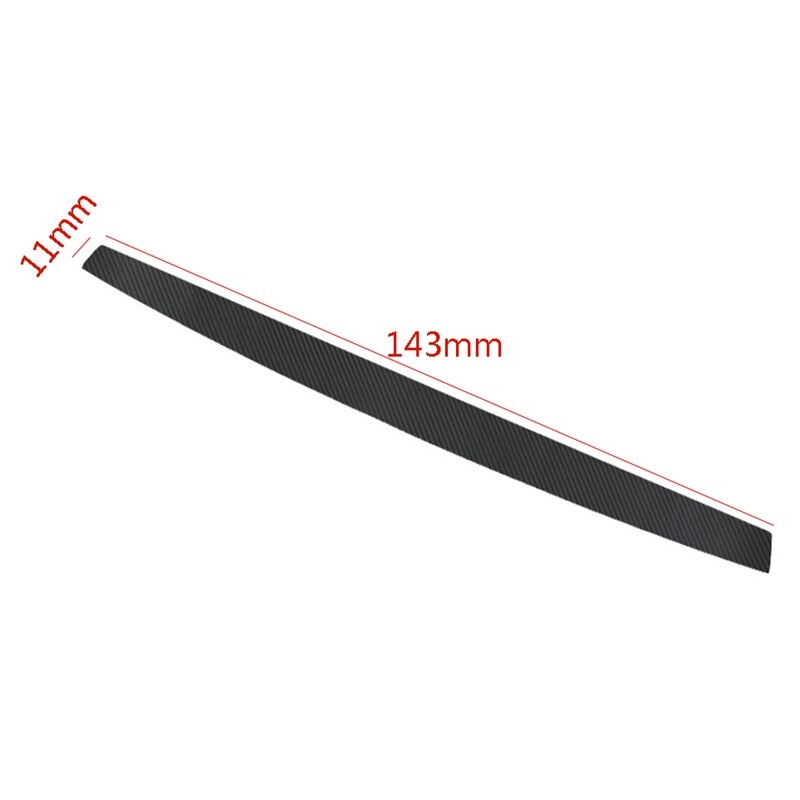 Modifisert film for midtre kontrollpanel karbonfiber lærbeskyttelsesfilm for dashbord egnet for tesla modell 3