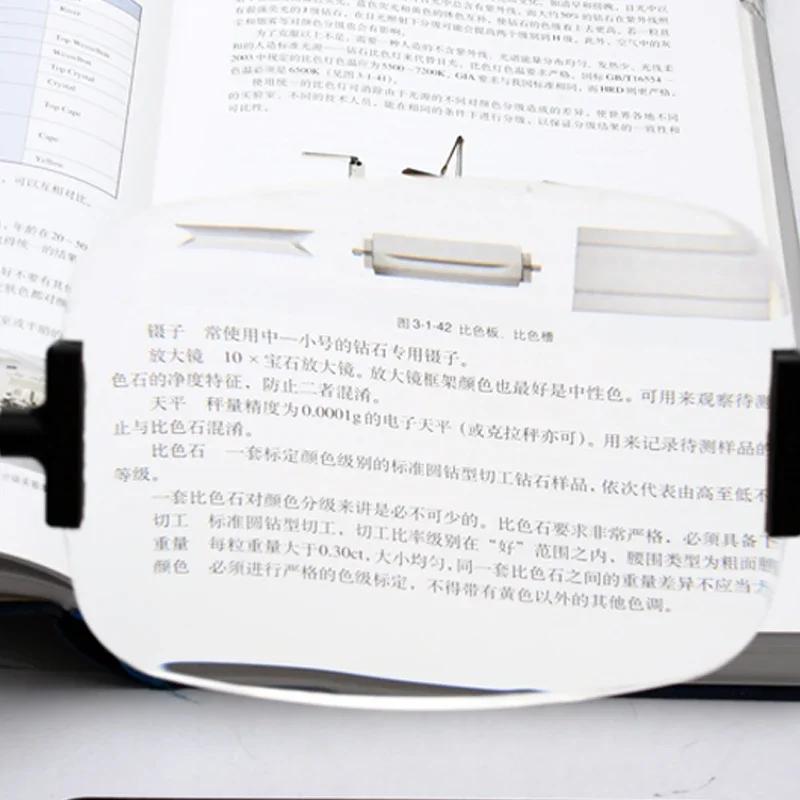 2X Vergrootglazen HD Grote Spiegel 360 ° Draaibare lens Tafellupe Telefoonvergrootglas Scherm Helpende hand Solderen Soldeerklem