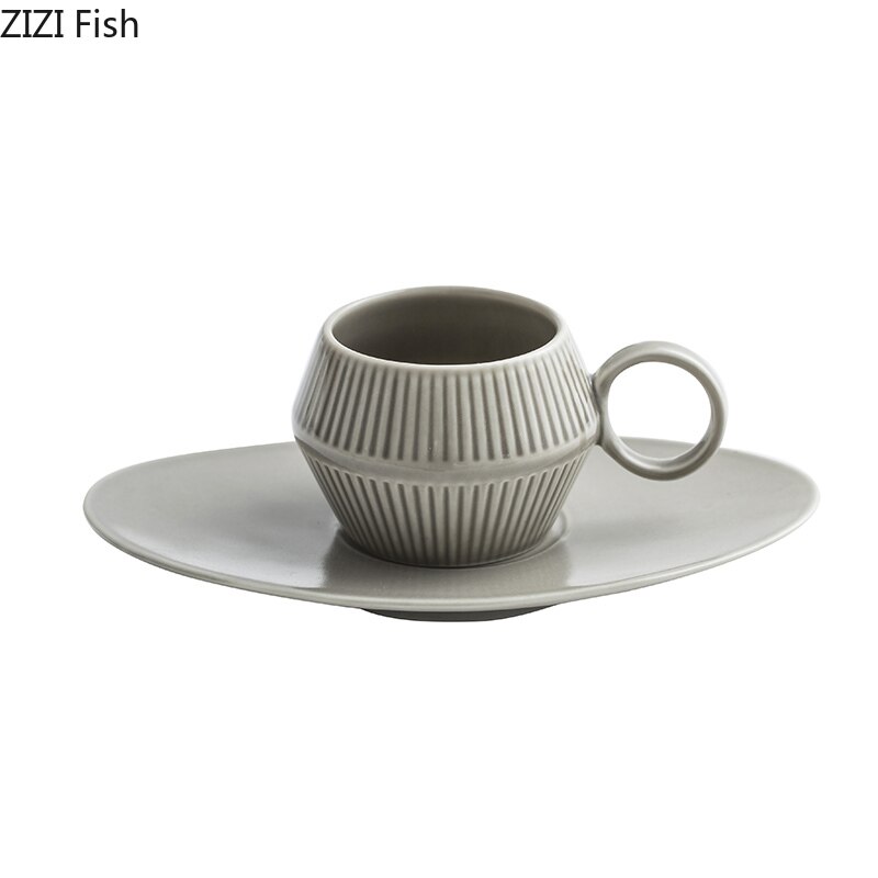 120ml nördlich Europa konzentrieren Porzellan Kaffee Becher Chef Dame Tassen Tee Milch Tassen und Tassen Hochzeit