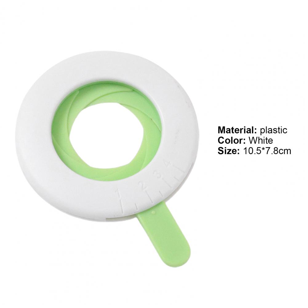 Spaghetti Measurer Adjustable Sturdy Plastic Noodle Pasta Measuring Device Noodles Portion Control Gadgets Reusable Controller