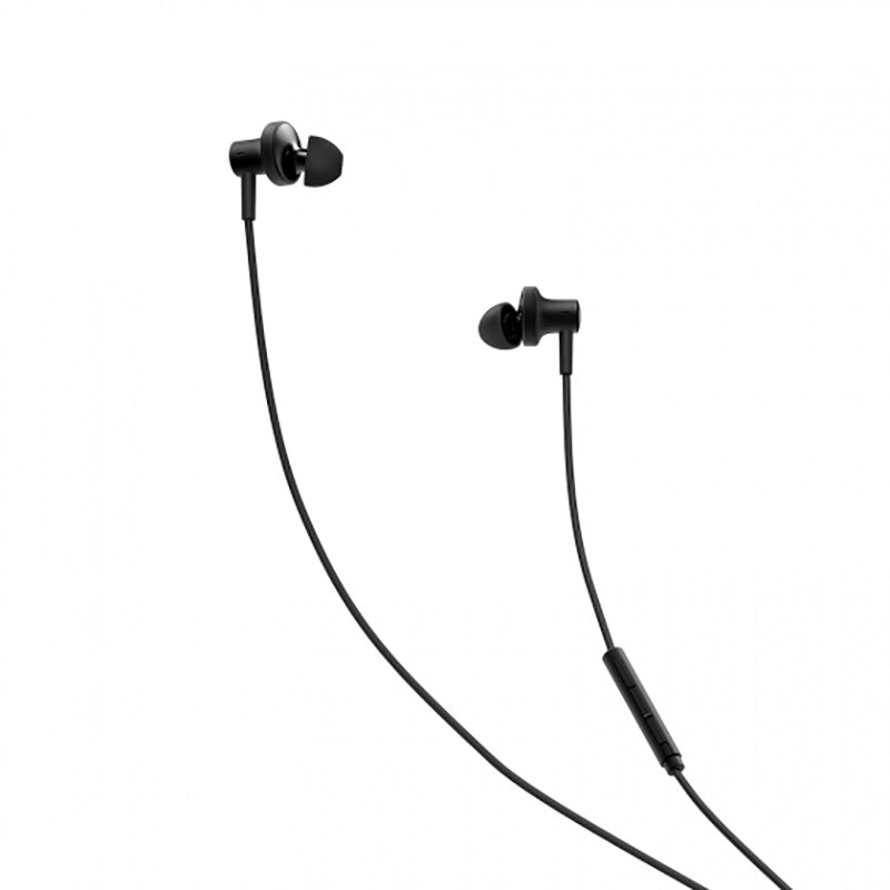 Originele Xiaomi Hybrid Pro HD 2 Oortelefoon Dynamische Wired Controle Dual Driver Met MIC Headset In Ear Microfoon Oortjes