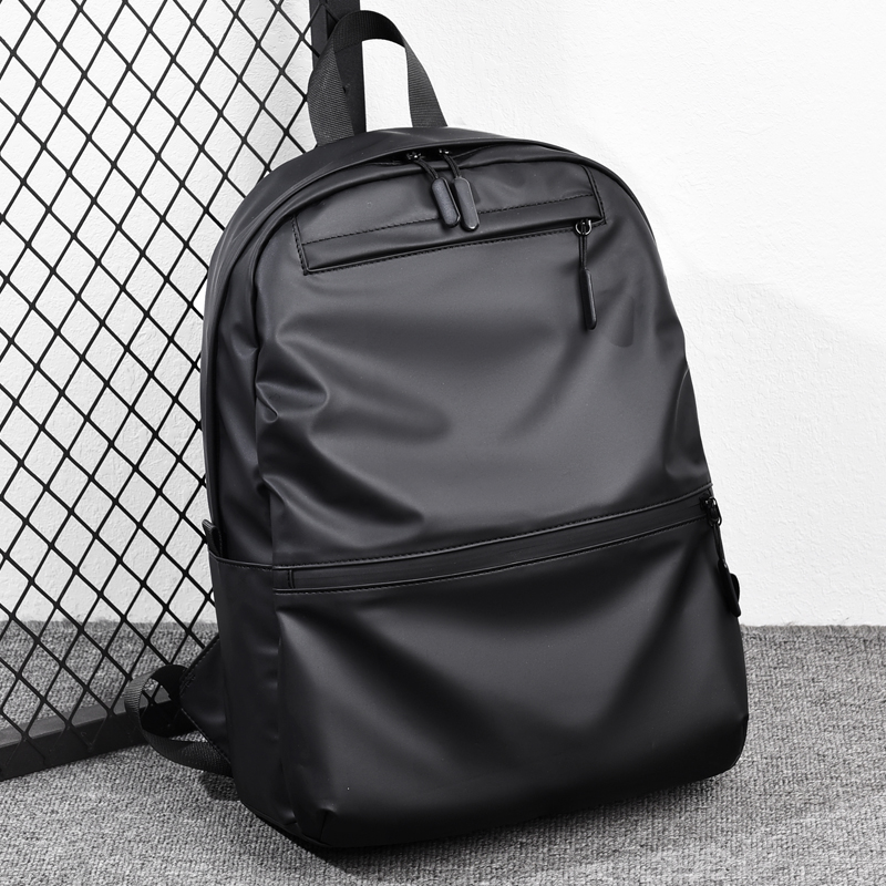 Fashionable Backpack Large Capacity Laptop Bag Waterproof Fabric Lightweight Shoulder Bag Casual Backpack