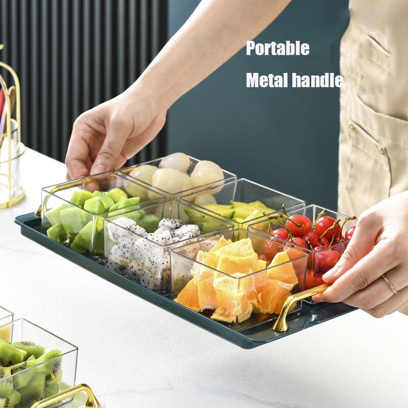 Nordic Fruit Dessert Snacks Serving Platter Party Fruit Snack Plate Candy Nuts Salad Dishes Plate Cake Food Snack Kitchen Plate