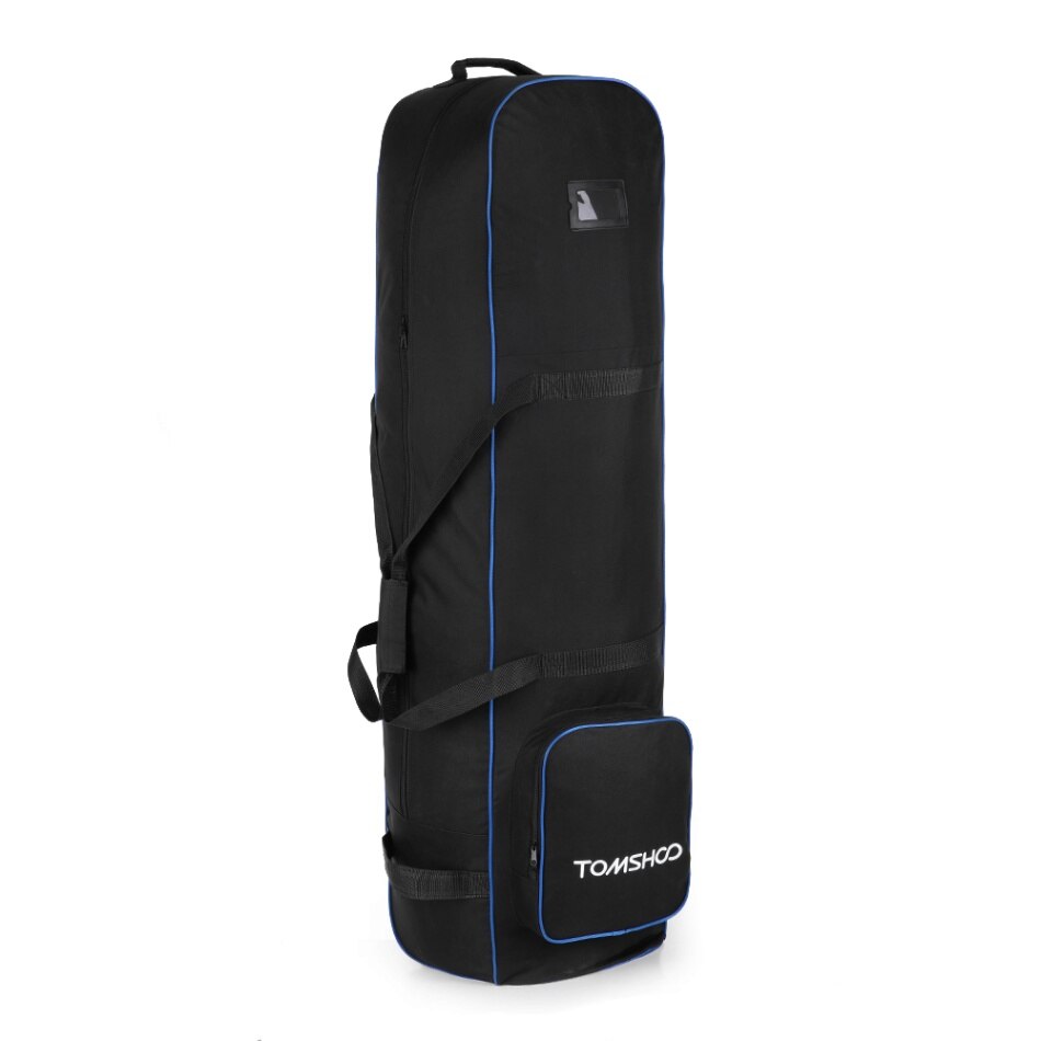 TOMSHOO Golf Bag Smooth Rolling Golf Travel Bag Cover Case Carrier with Wheels outdoor sports equipment: Default Title